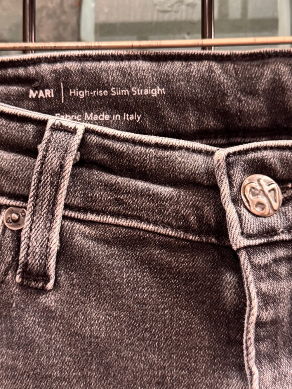 Mari High Rise Slim Straight - Picture 3 of 8